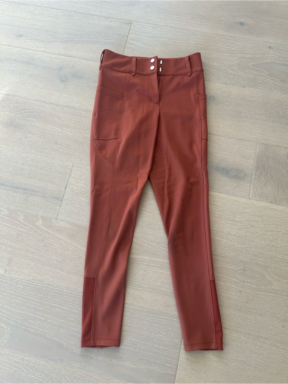 Free ride equestrian full seat silicone breeches